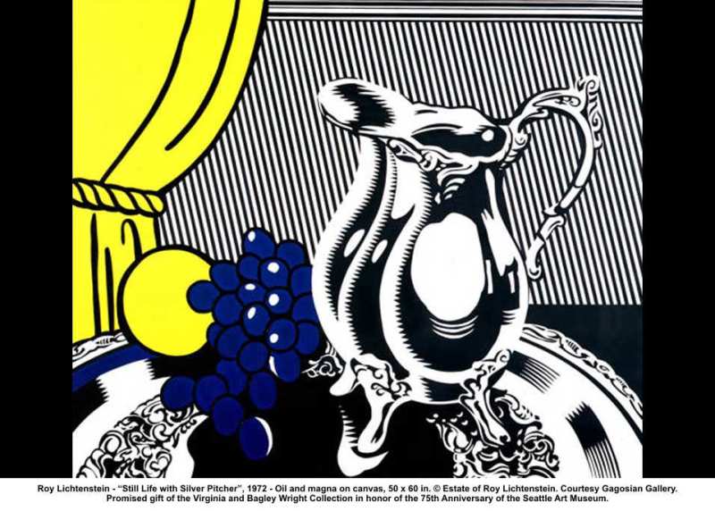 Roy-Lichtenstein-Still-Life-Silver-Pitcher